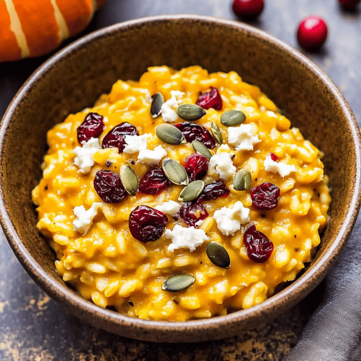 Creamy Baked Pumpkin Goat Cheese Risotto for Cozy Nights 4 Baked Pumpkin Goat Cheese Risotto