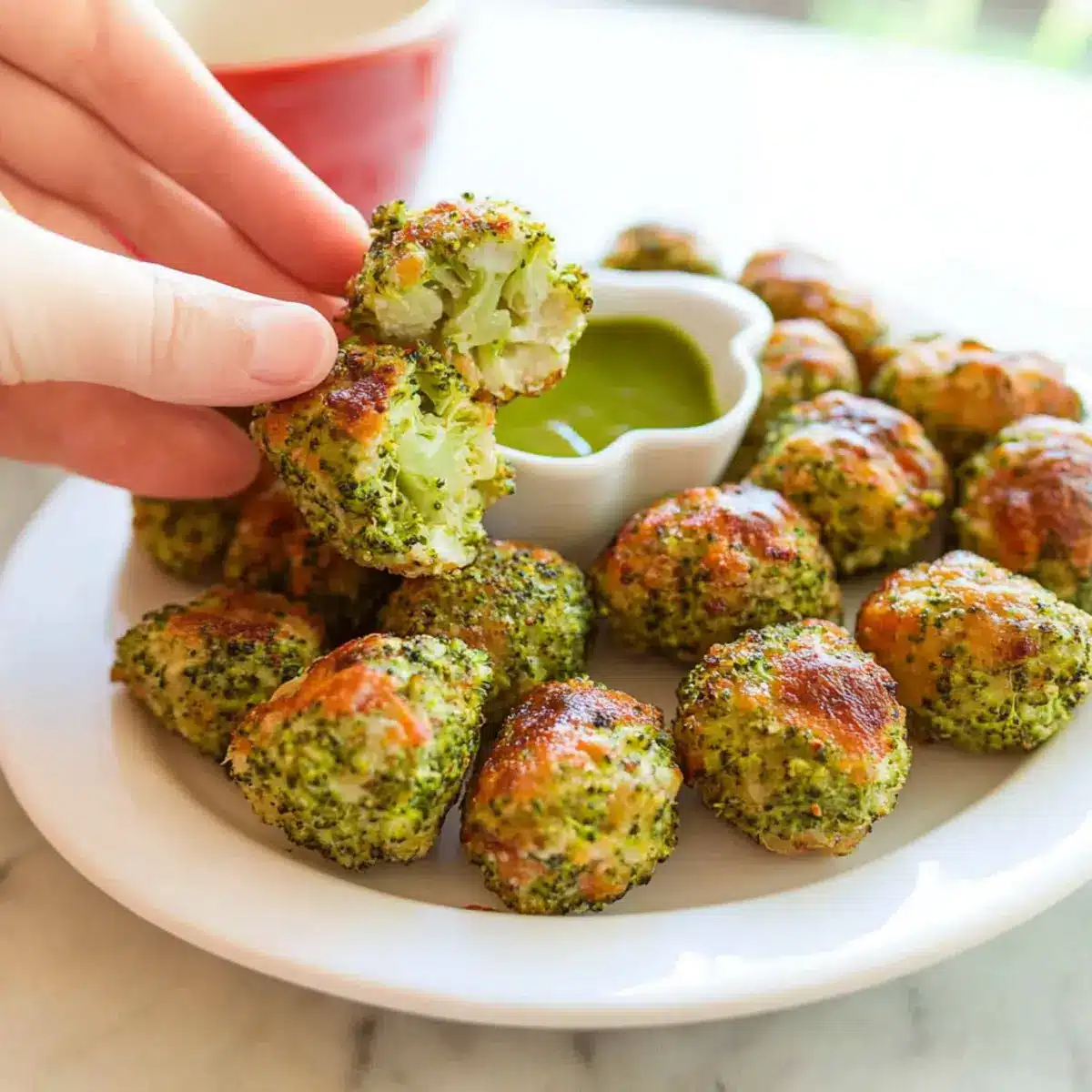 Deliciously Crunchy Broccoli Tots: Healthy Snack Fun 2 Broccoli Tots qsbhdu