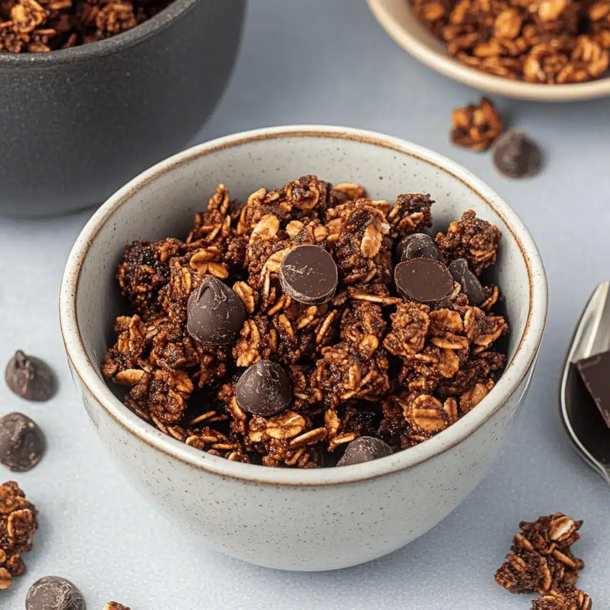 Crunchy Chocolate Granola - Your Guilt-Free Indulgence 2 Chocolate Granola rysjbo
