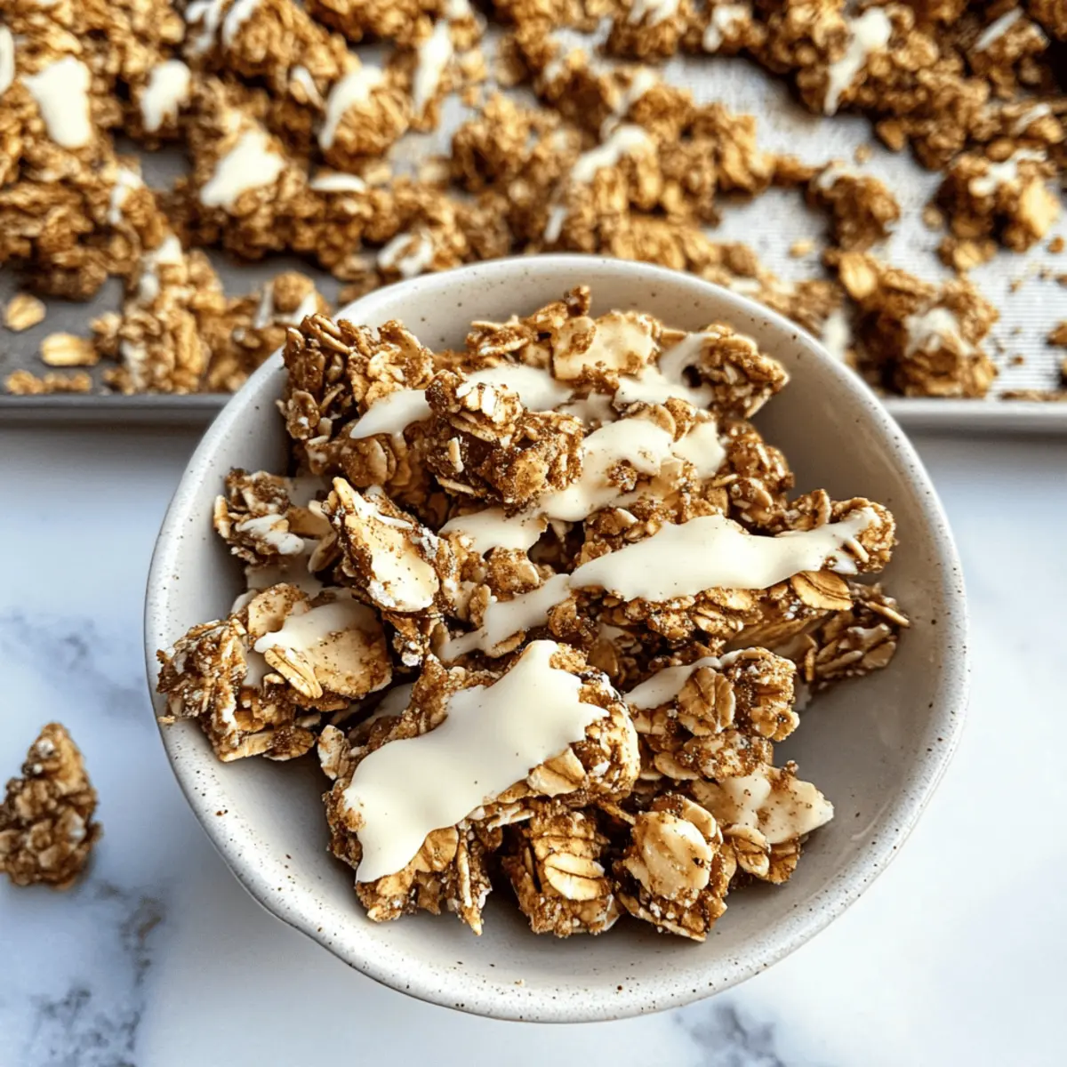 Cinnamon Roll Granola Clusters for a Cozy Breakfast Boost 3 Cinnamon Roll Granola Clusters qcmzlr