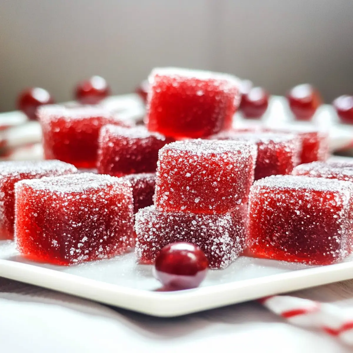 Cranberry Jelly Candies: Chewy Holiday Treats You’ll Love 1