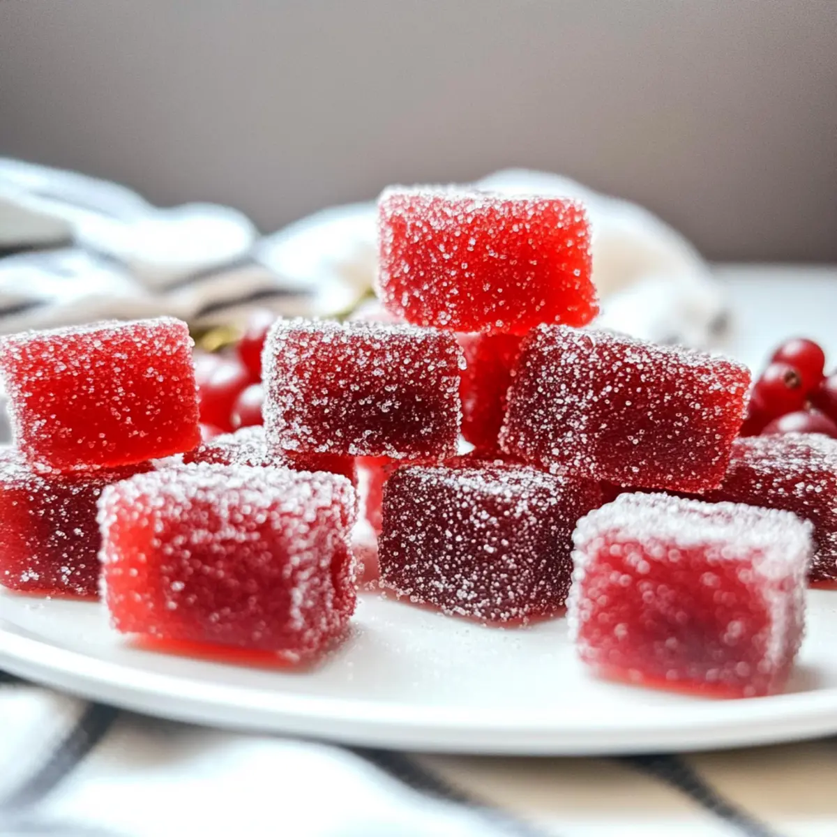 Cranberry Jelly Candies: Chewy Holiday Treats You’ll Love 3 Cranberry Jelly Candies tc1dt3