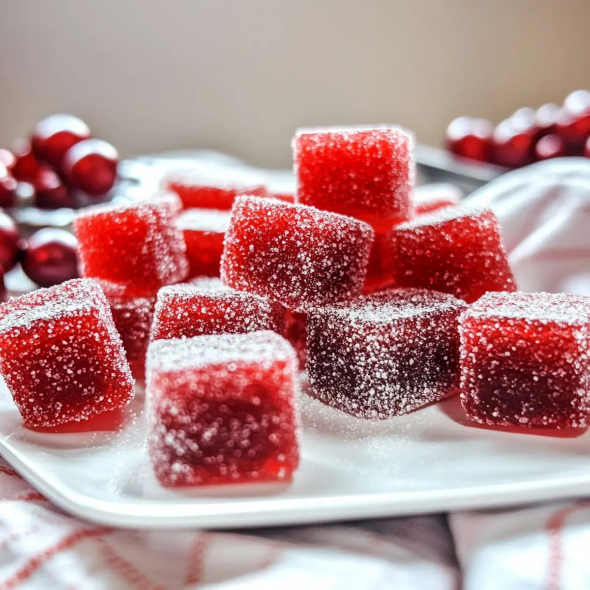 Cranberry Jelly Candies: Chewy Holiday Treats You’ll Love 2