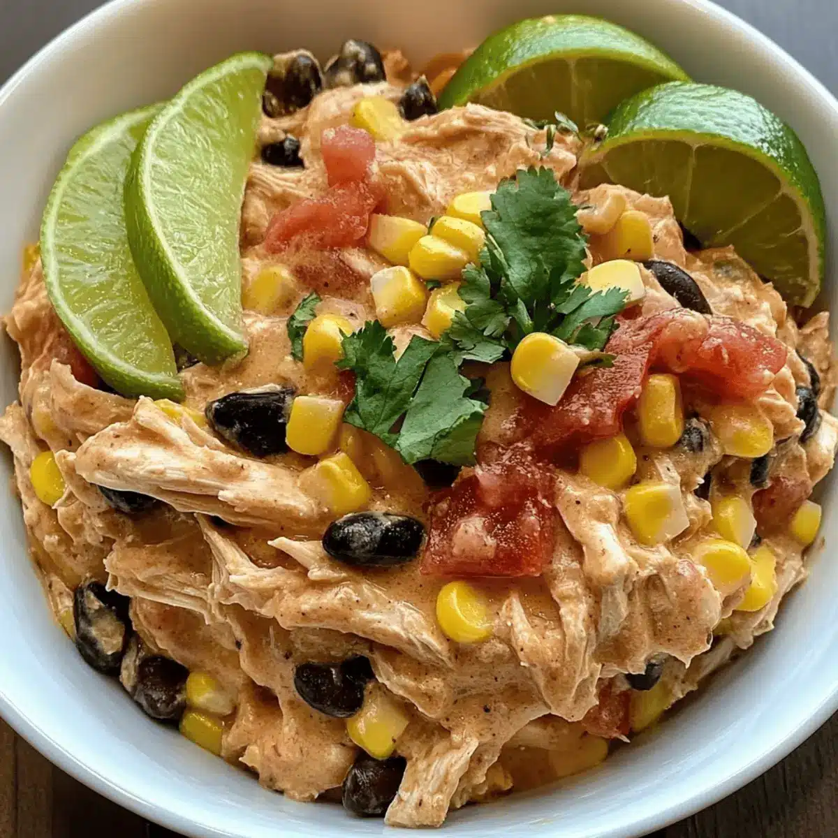 Creamy Slow Cooker Fiesta Chicken That's a Family Winner 2 Creamy Slow Cooker Fiesta Chicken dztdl8