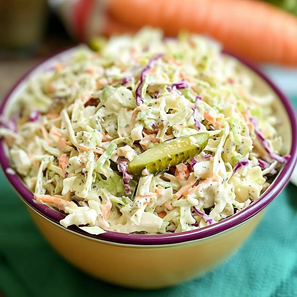 Dill Pickle Coleslaw: Tangy Crunch for Your BBQ Bliss 1 Dill Pickle Coleslaw srpr19