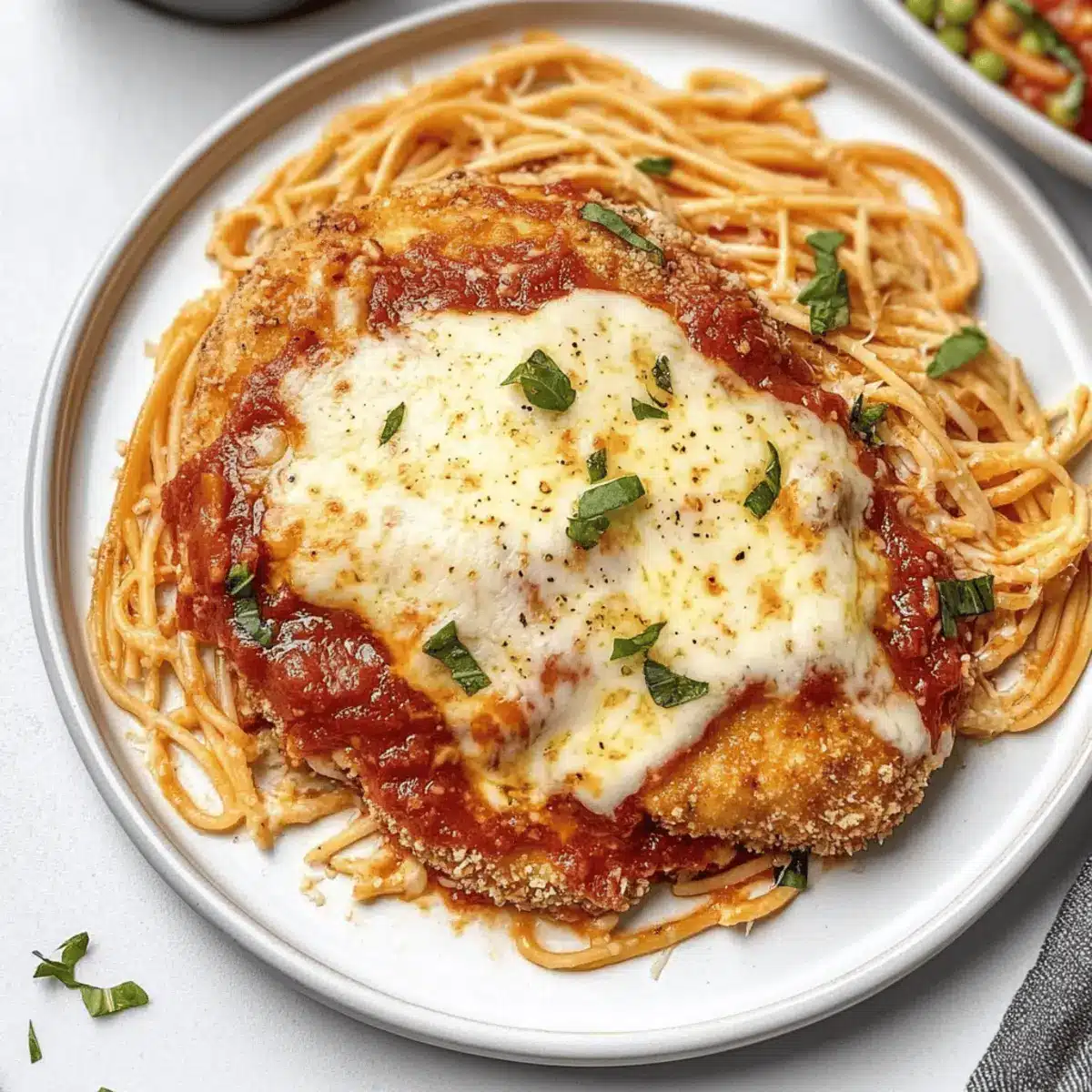 Healthy Baked Chicken Parmesan