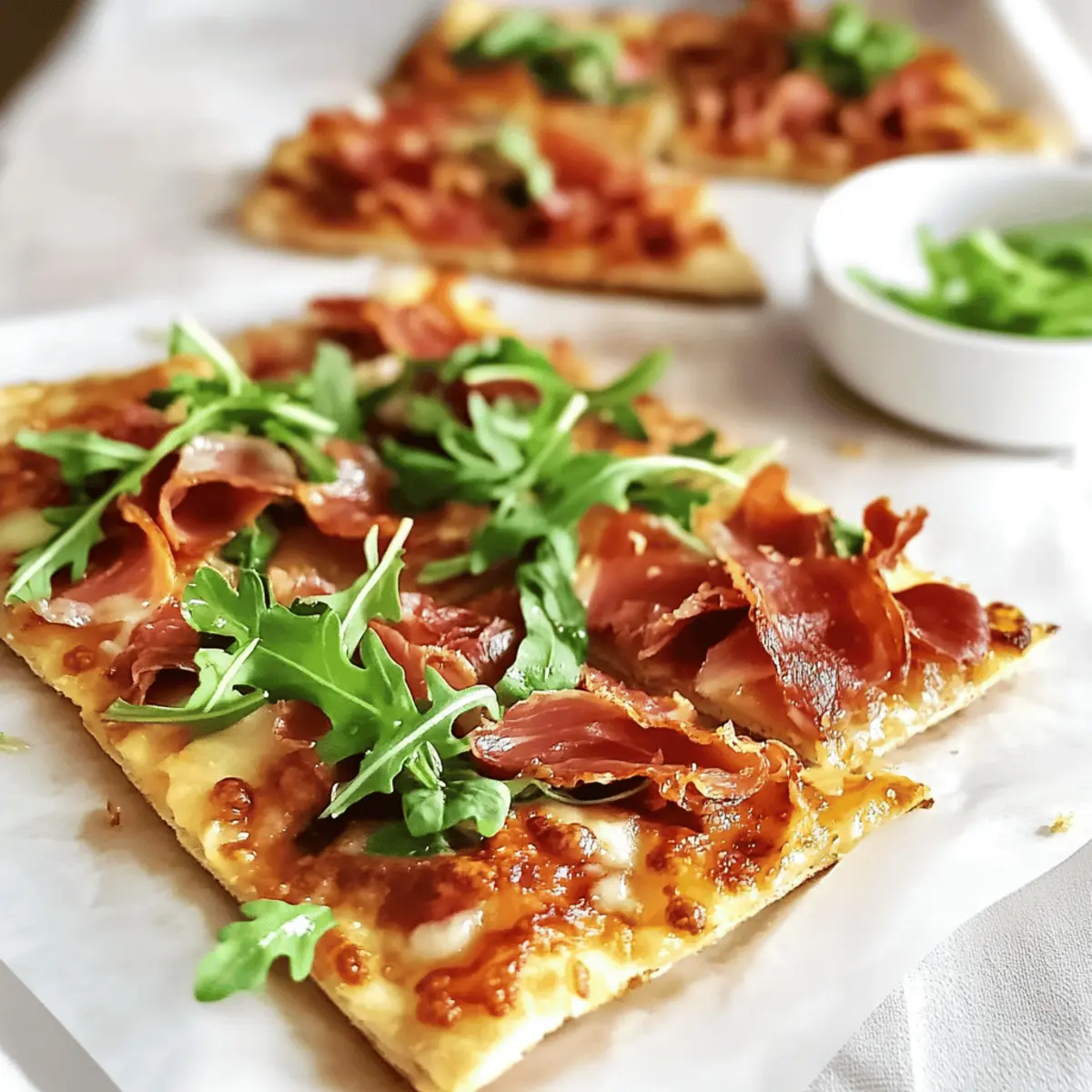 Sweet and Spicy Honey Prosciutto Flatbread Pizza Bliss 3 Honey Prosciutto Flatbread Pizza a3gg8q