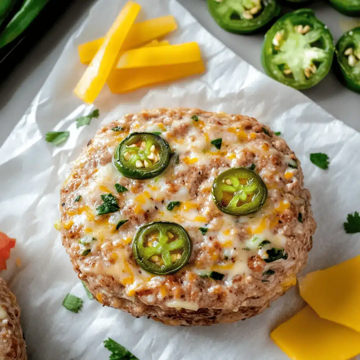 JalapeA±o Cheddar Turkey Burgers ezceqd
