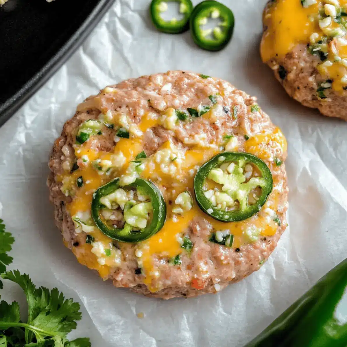 JalapeA±o Cheddar Turkey Burgers rfswhm
