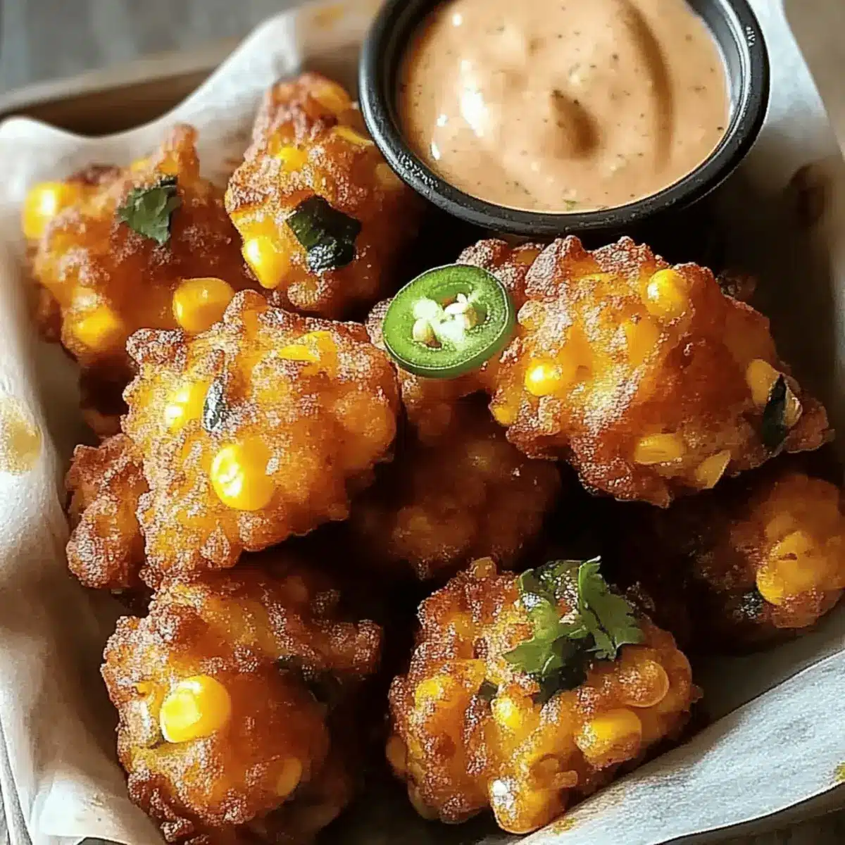 JalapeA±o Corn Fritters pqt6eh