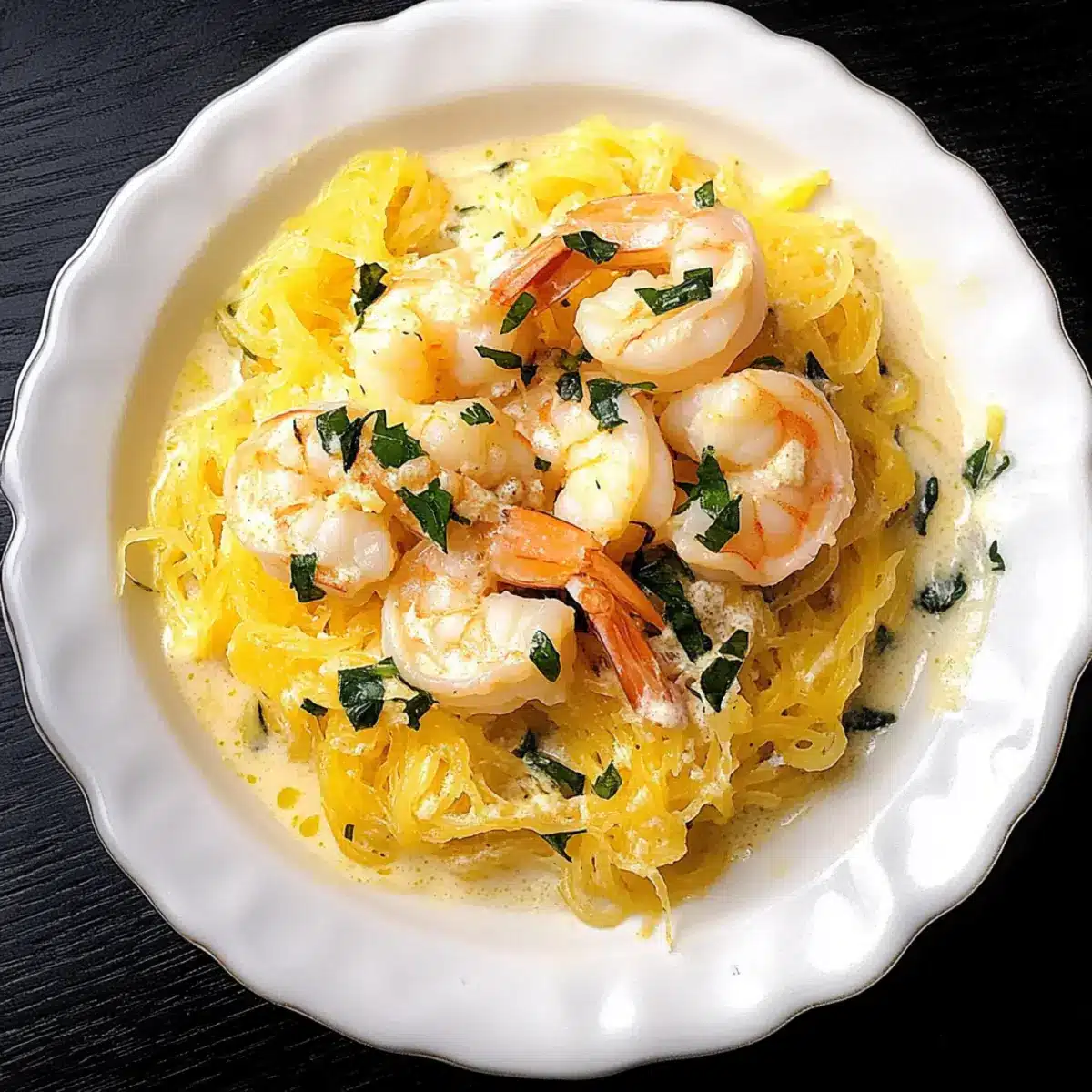 Keto Coconut Curry Spaghetti Squash with Shrimp Bliss 2