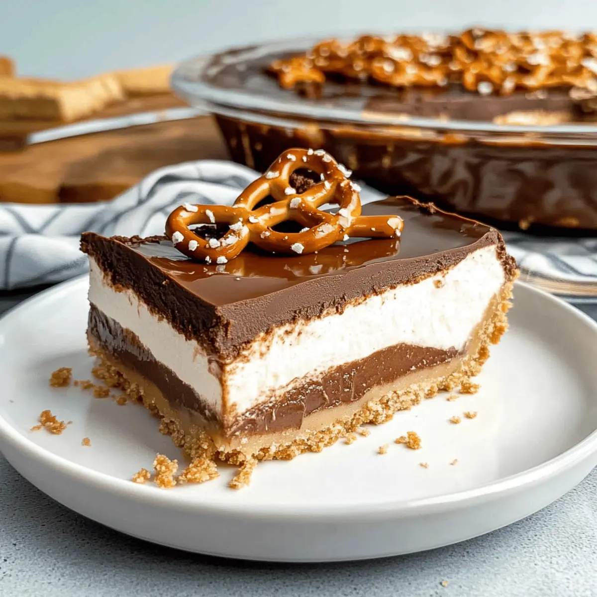 Peanut Butter Pretzel Pie: Irresistibly Creamy & Crunchy Delight 3 Peanut Butter Pretzel Pie eflfpi