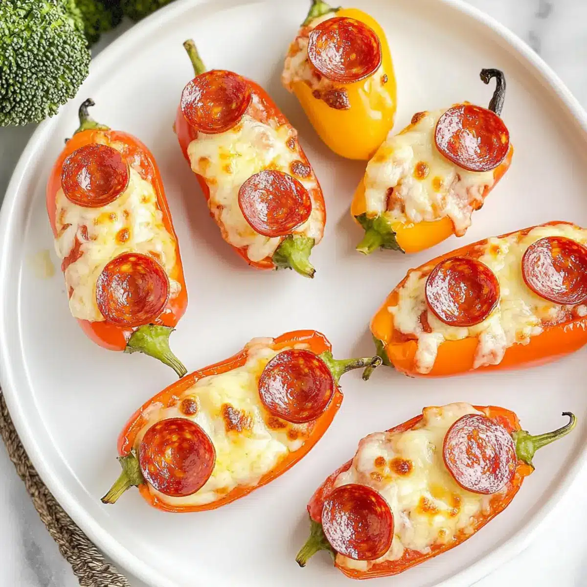 Savoring Pizza Stuffed Mini Peppers for Easy Keto Snacking 1 Pizza Stuffed Mini Peppers sqya6d