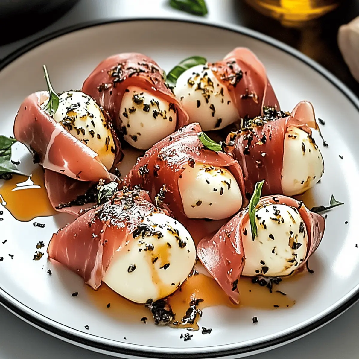 Savory Prosciutto Wrapped Mozzarella Bites for a Cozy Night 1 Prosciutto Wrapped Mozzarella Bites vbdja9