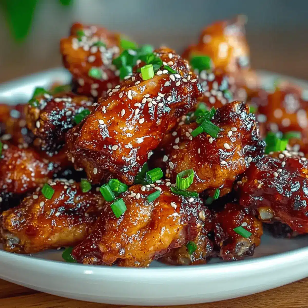 Crispy Spicy Korean Chicken Wings with Gochujang Sauce Delight 3 Spicy Korean Chicken Wings with Gochujang Sauce asvlcq