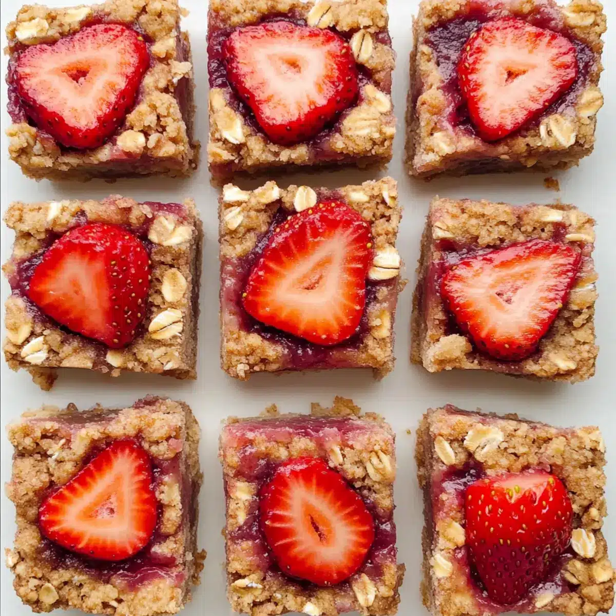 Delicious Strawberry Oatmeal Bars You’ll Crave Daily 2