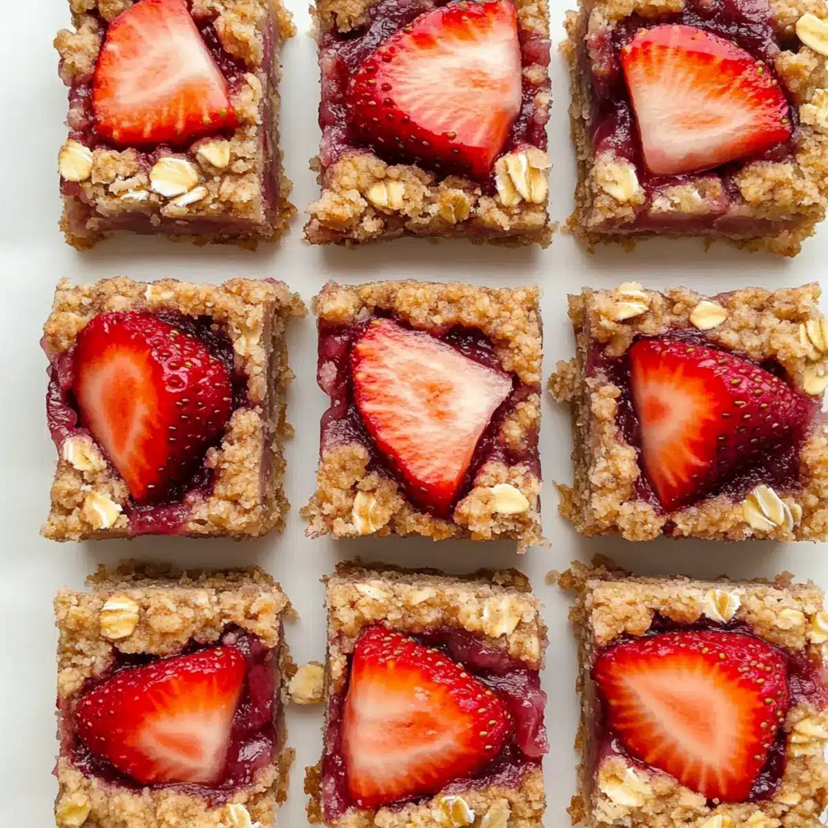 Delicious Strawberry Oatmeal Bars You’ll Crave Daily 3 Strawberry Oatmeal Bars fqpymn