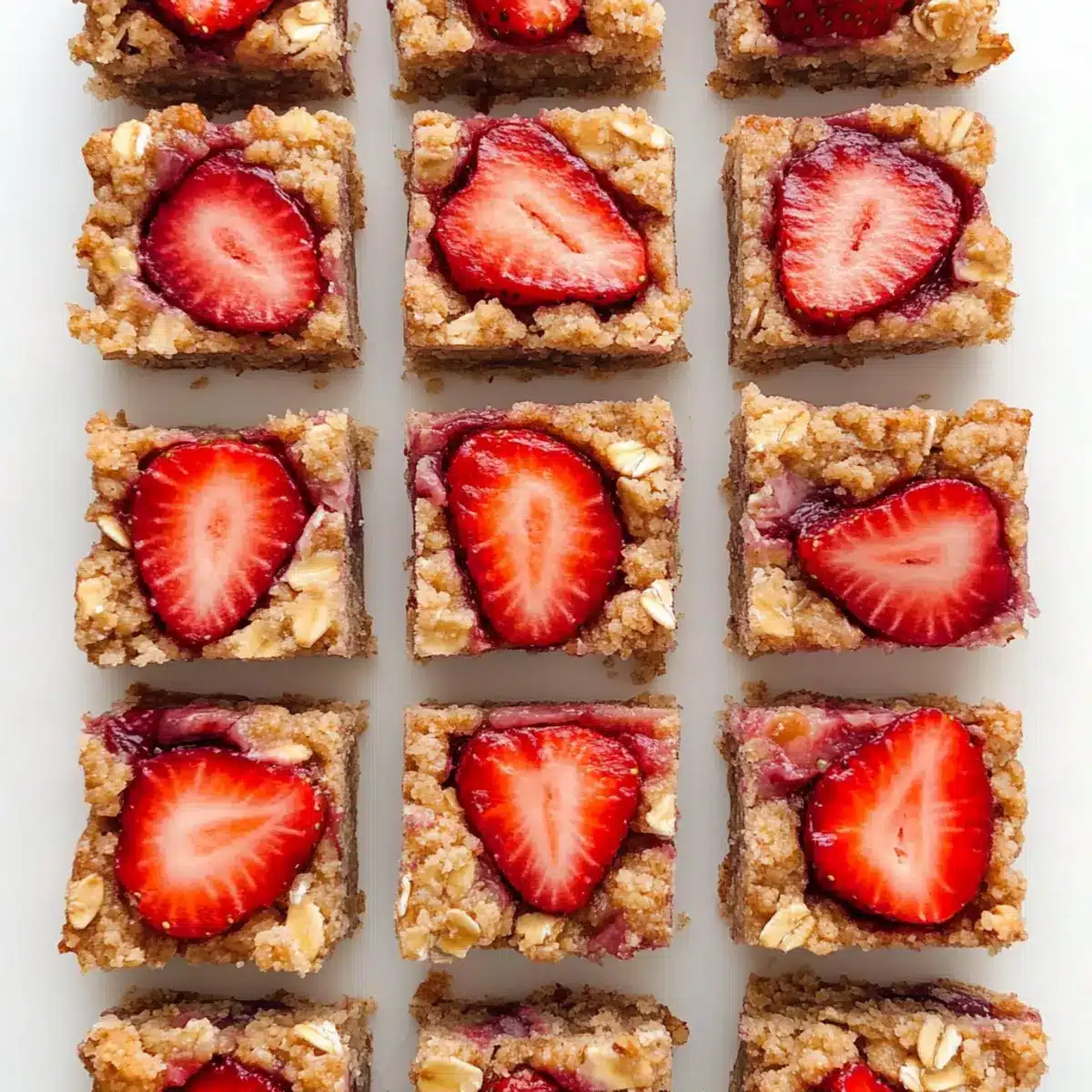 Delicious Strawberry Oatmeal Bars You’ll Crave Daily 1 Strawberry Oatmeal Bars ocvwaa