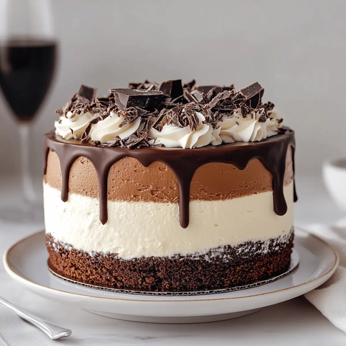 Irresistible Triple Chocolate Mousse Cake for Every Celebration 3 Triple Chocolate Mousse Cake rzef9y