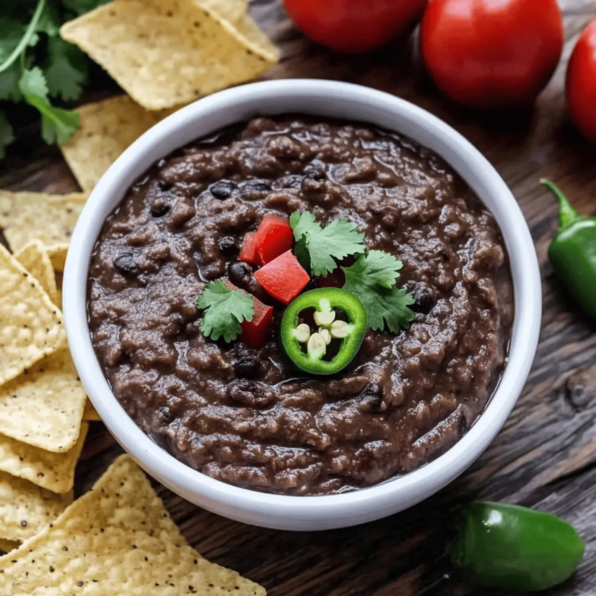Vegan Black Bean Dip an0veb