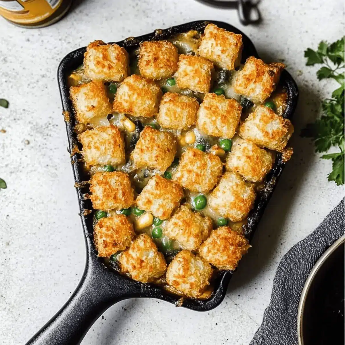 Vegetarian Tater Tot Hotdish pafwo0