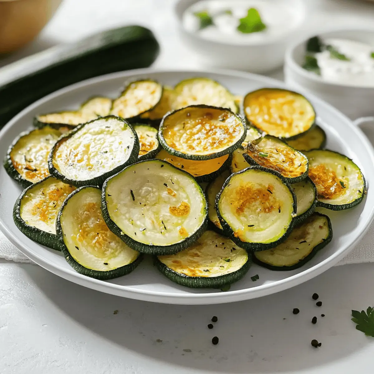 Crunchy Zucchini Chips: Healthy Snack That Heals Cravings 2
