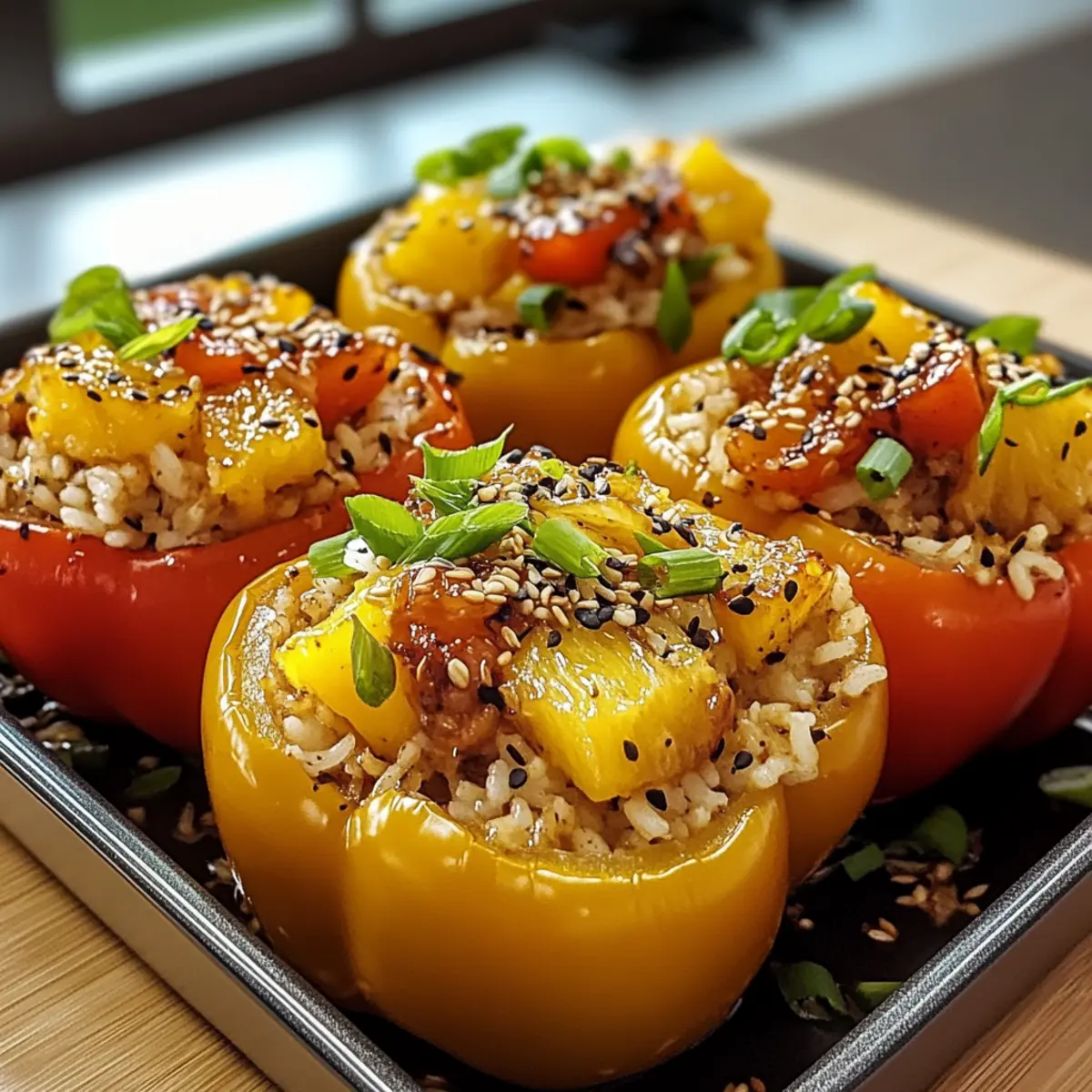 Teriyaki Pineapple Chicken & Rice Stuffed Peppers Bliss 1 c704a2fd 85d6 47db 8051 8d687139faa5tr mvgq6h