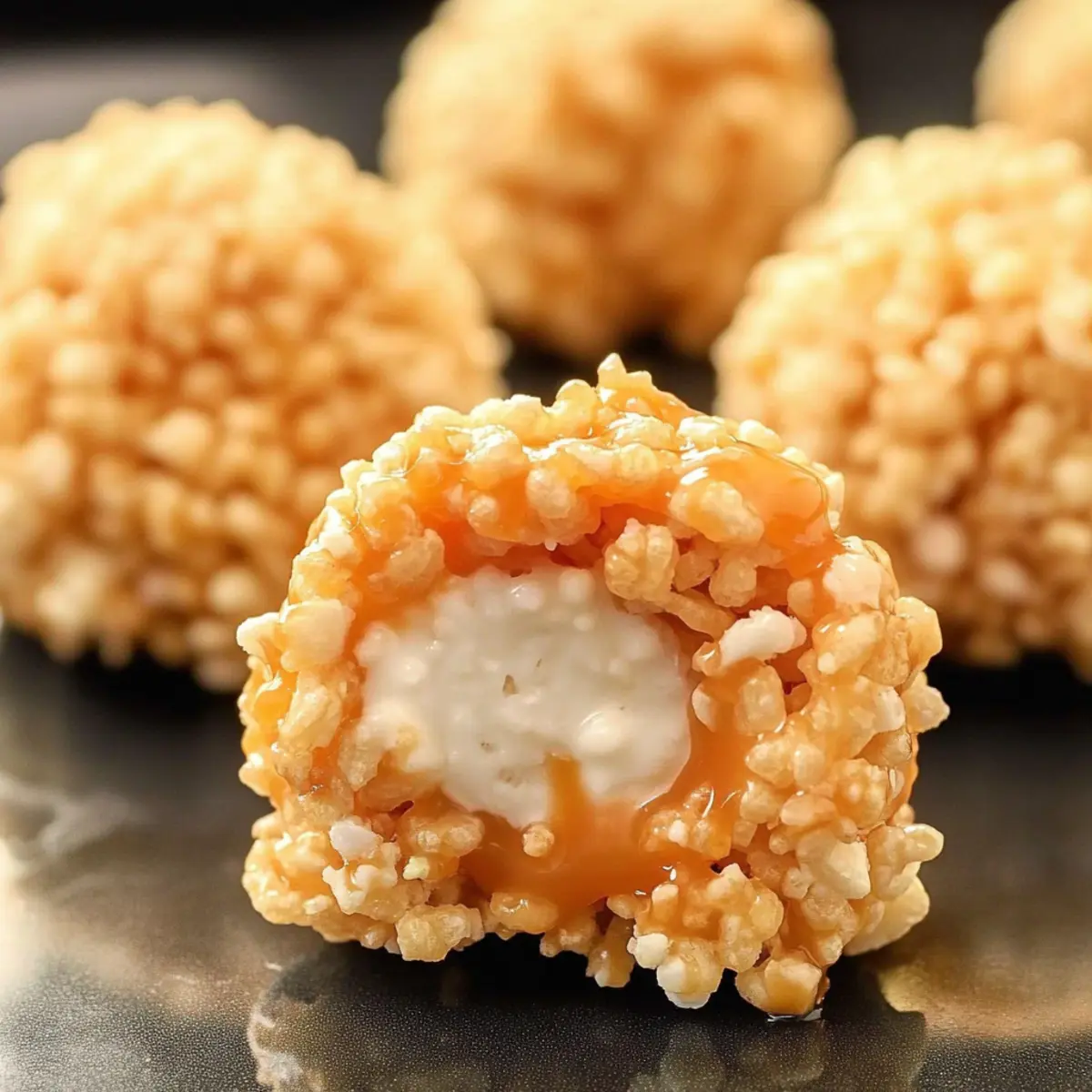 Caramel Marshmallow Rice Krispie Balls: Irresistibly Sweet Treats 4 Caramel Marshmallow Rice Krispie Balls