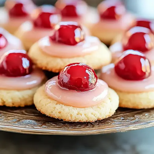 Almond Cherry Cookies