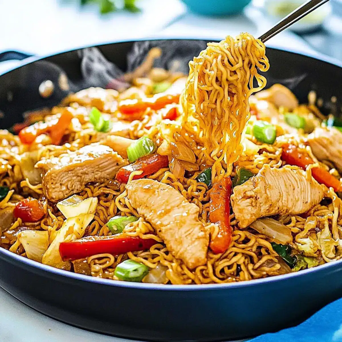 Chicken Ramen Stir Fry