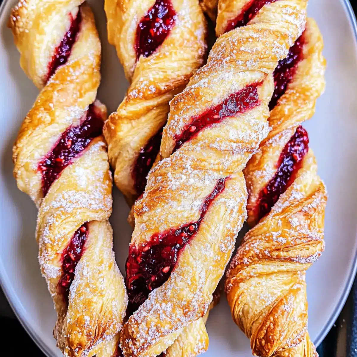 Raspberry Pastry Twists: Flaky Delights for Sweet Cravings 3 24fb65ac 866b 497b 869c b1f72b4282c7br gaj2dp