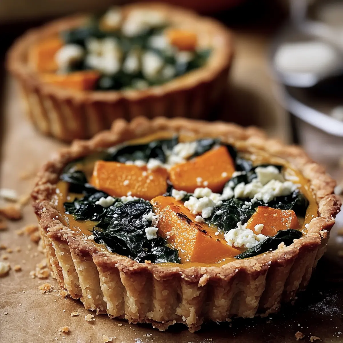 Irresistible Pumpkin, Spinach & Gorgonzola Mini Tarts You’ll Love 1 254bcc2a bd64 4973 a6b0 c43e7a8eef65tr tgdiv4