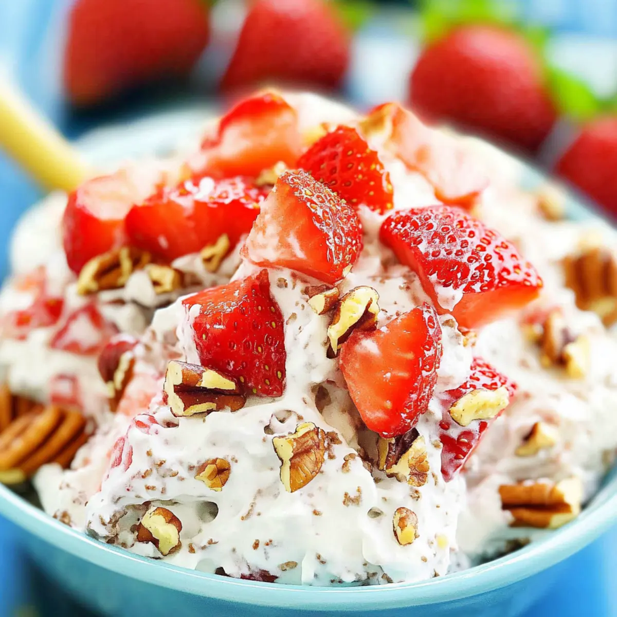 Strawberry Pecan Pretzel Salad