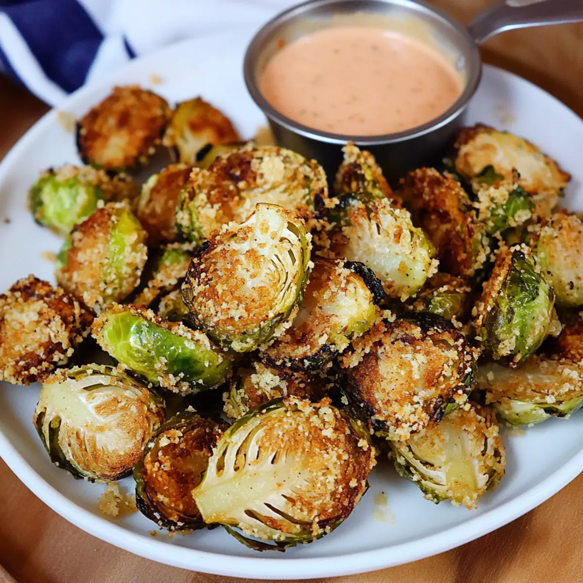 Crunchy Bang Bang Air Fryer Brussels Sprouts You’ll Crave 4 Bang Bang Air Fryer Brussels Sprouts