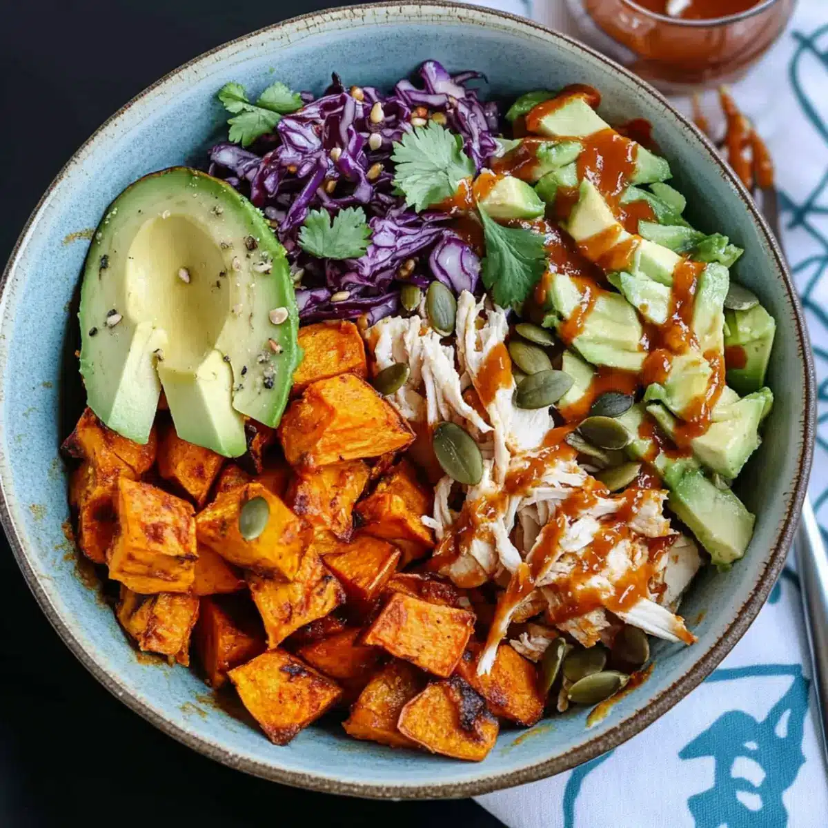 BBQ Chicken Sweet Potato Bowl: A Flavorful Healthy Delight 4 BBQ Chicken Sweet Potato Bowl