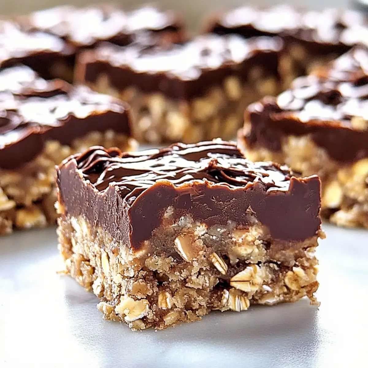 Delicious No Bake Chocolate Oatmeal Bars for Easy Snacking 4 No Bake Chocolate Oatmeal Bars