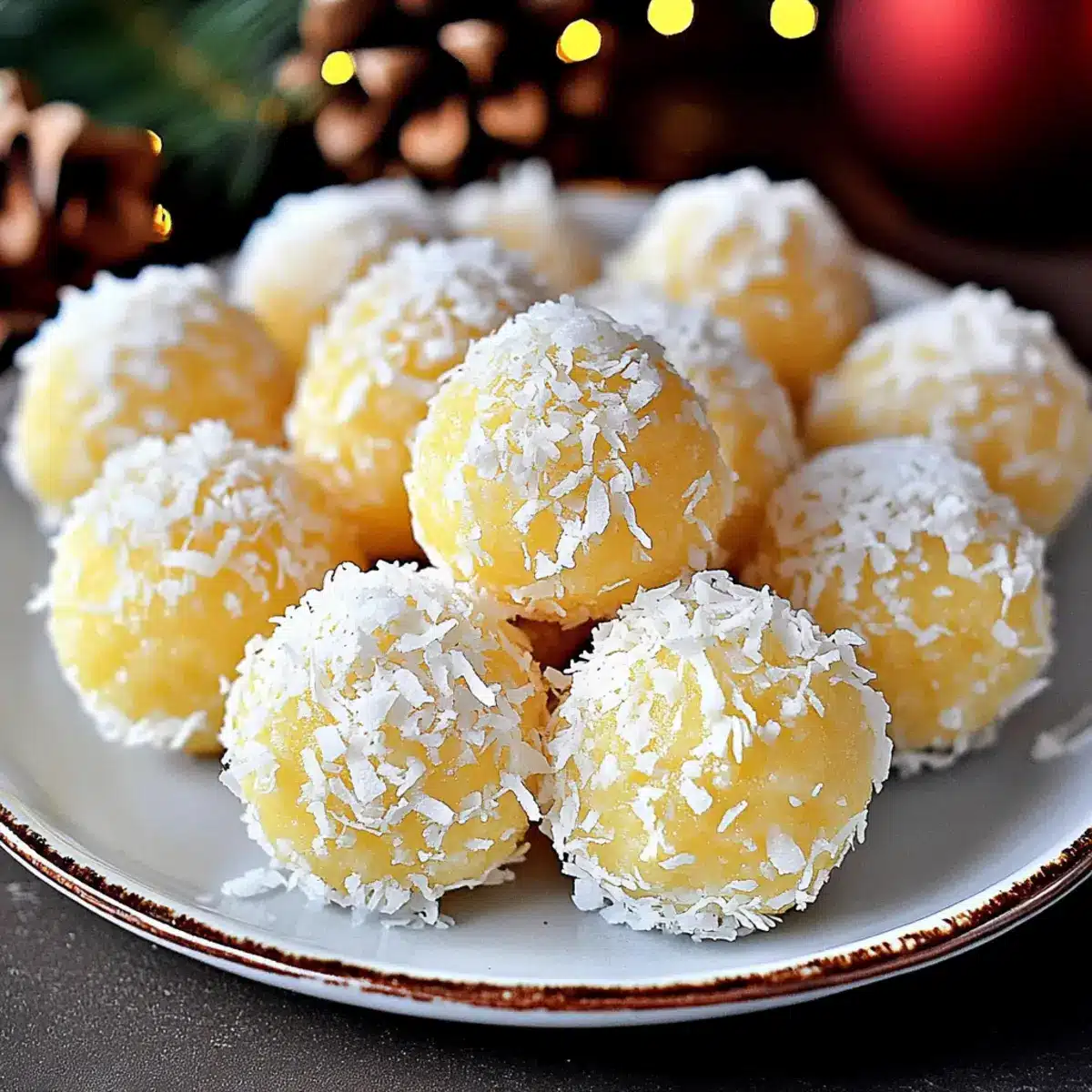 Pineapple Christmas Balls