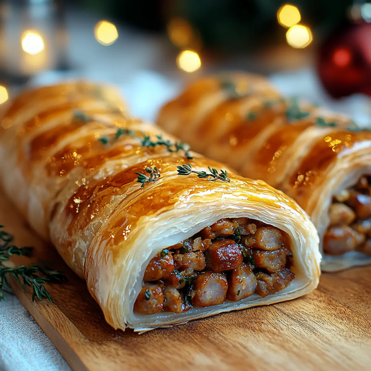 Christmas Sausage Rolls