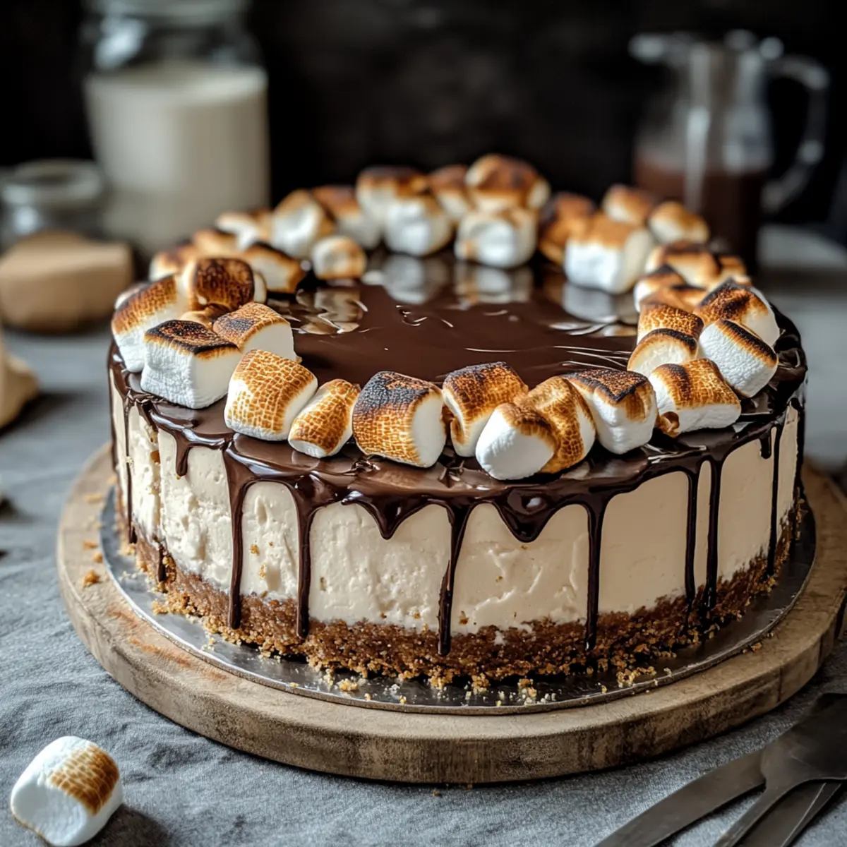 Decadent S’mores Cheesecake