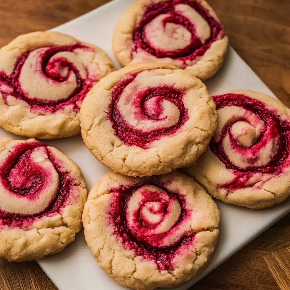 Raspberry Swirl Cookies with Butter Shortbread Bliss 1 7d725edb bbec 454d 8a4a