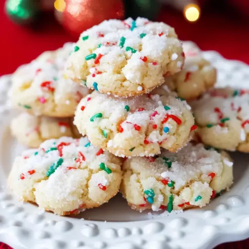 Christmas Gooey Butter Cookies