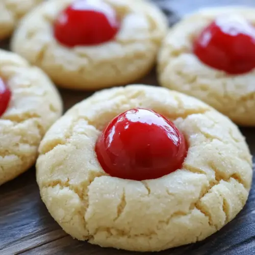 Almond Cherry Cookies