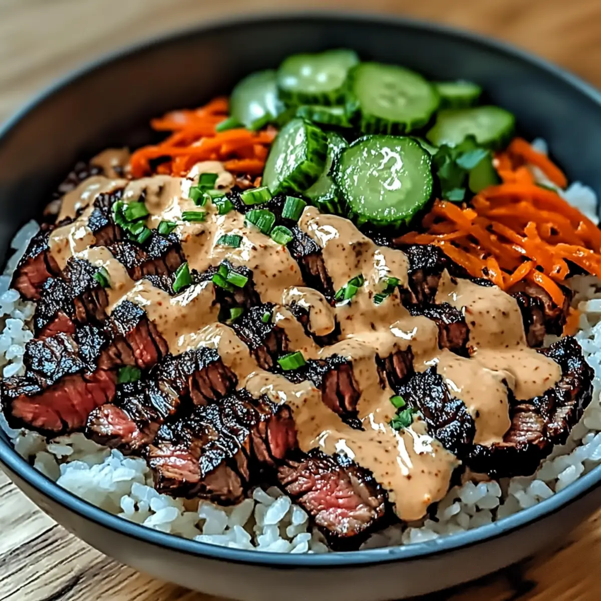 Korean BBQ Steak Rice Bowls with Spicy Cream Sauce Delight 1 bd74eebf 907a 47c9 9612 80299160ed84tr jqjgkp