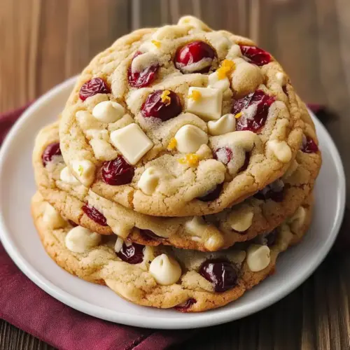 White Chocolate Cranberry Cookies