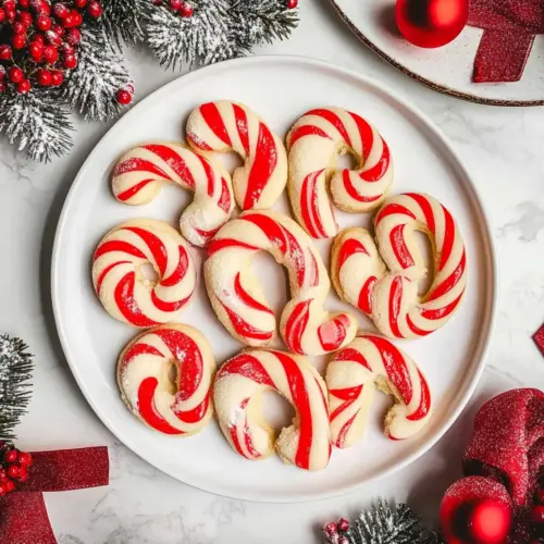 Candy Cane Cookies