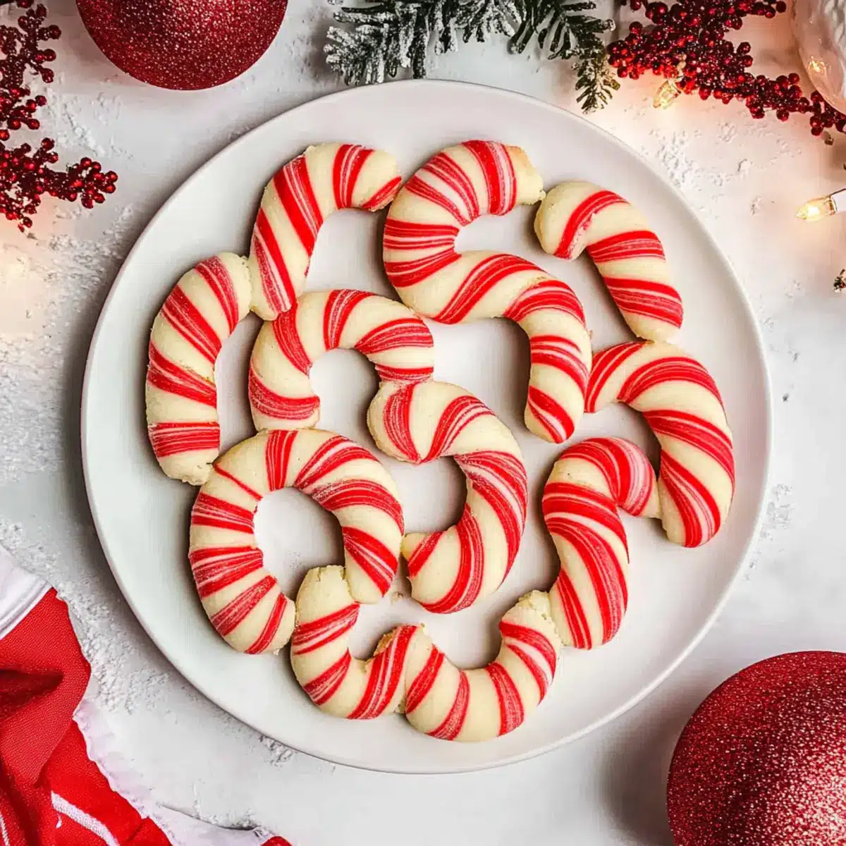 Candy Cane Cookies: Sweet Twists for Holiday Celebrations 1 cad2649f b577 423d bd26