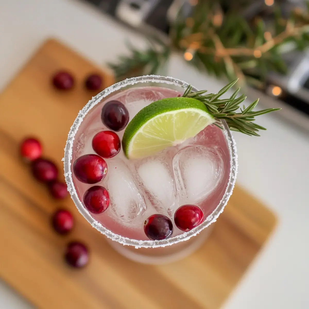 Sip Into the Holidays with a White Christmas Margarita Delight 4 White Christmas Margarita