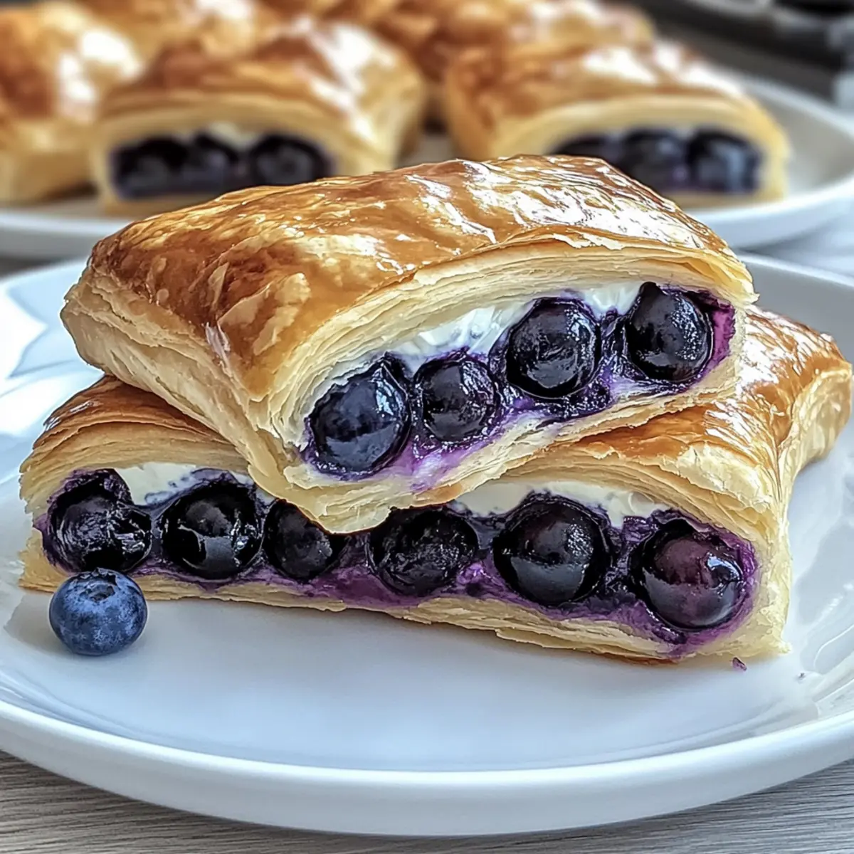 Delightful Blueberry Cream Cheese Puff Pastry to Savor 1 e4d531f0 9805 4799 99fd