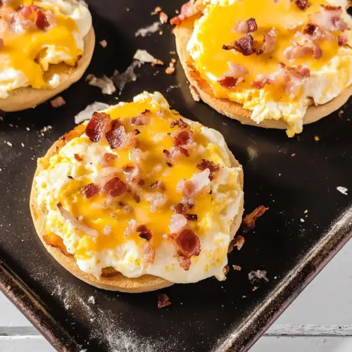Mini Breakfast Pizzas