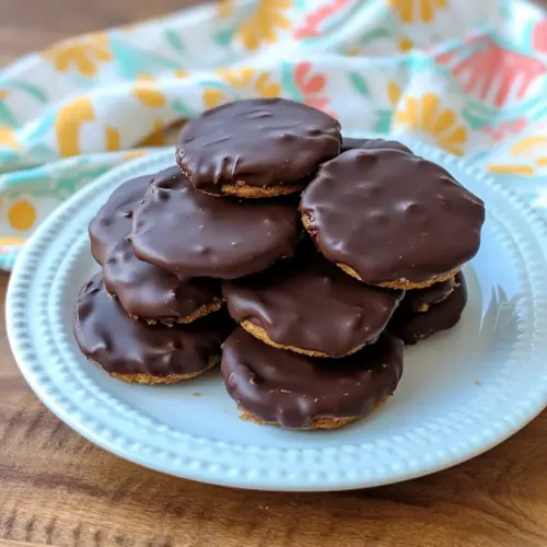 Chocolate Peanut Butter Ritz Cookies